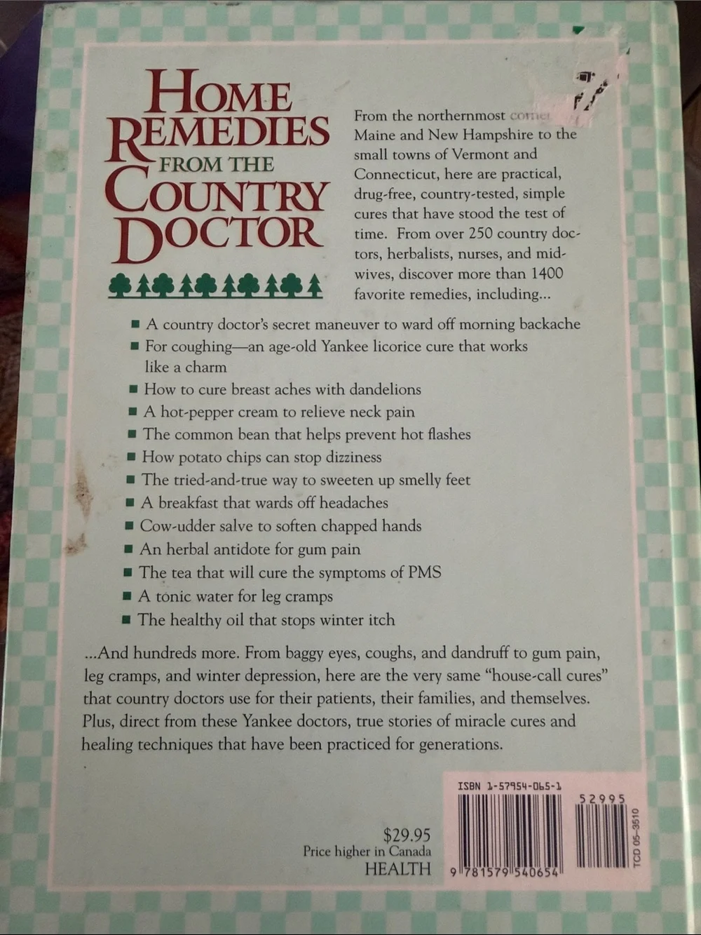Home Remedies from the Country Doctor — Green Cover
